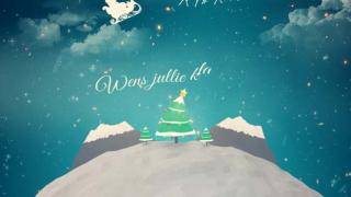 Kerstanimatie Draaiende Sneeuwwereld teksten (nr. 20)